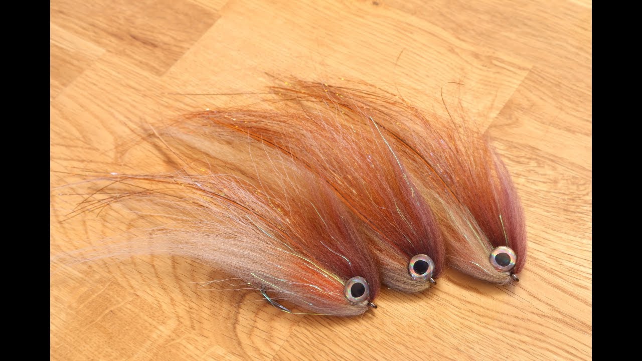 Golden Nayat Bucktail Bream Baitfish Streamer Snow Runner Fly