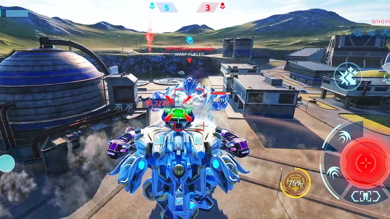 Same Titan, same match — only skill decides the winner.#warrobots #viral #gaming 