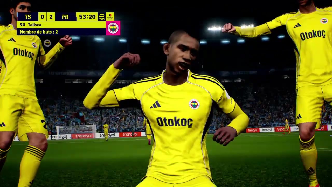 efootball 26 Turkish Super League Trabzonspor vs Fenerbahçe 