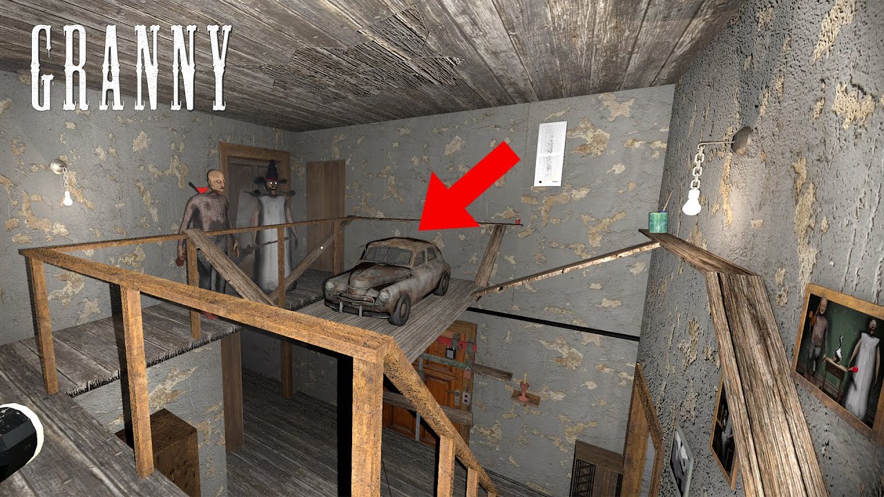 Granny Recaptured - The NEW Mini Car Platform Custom Map