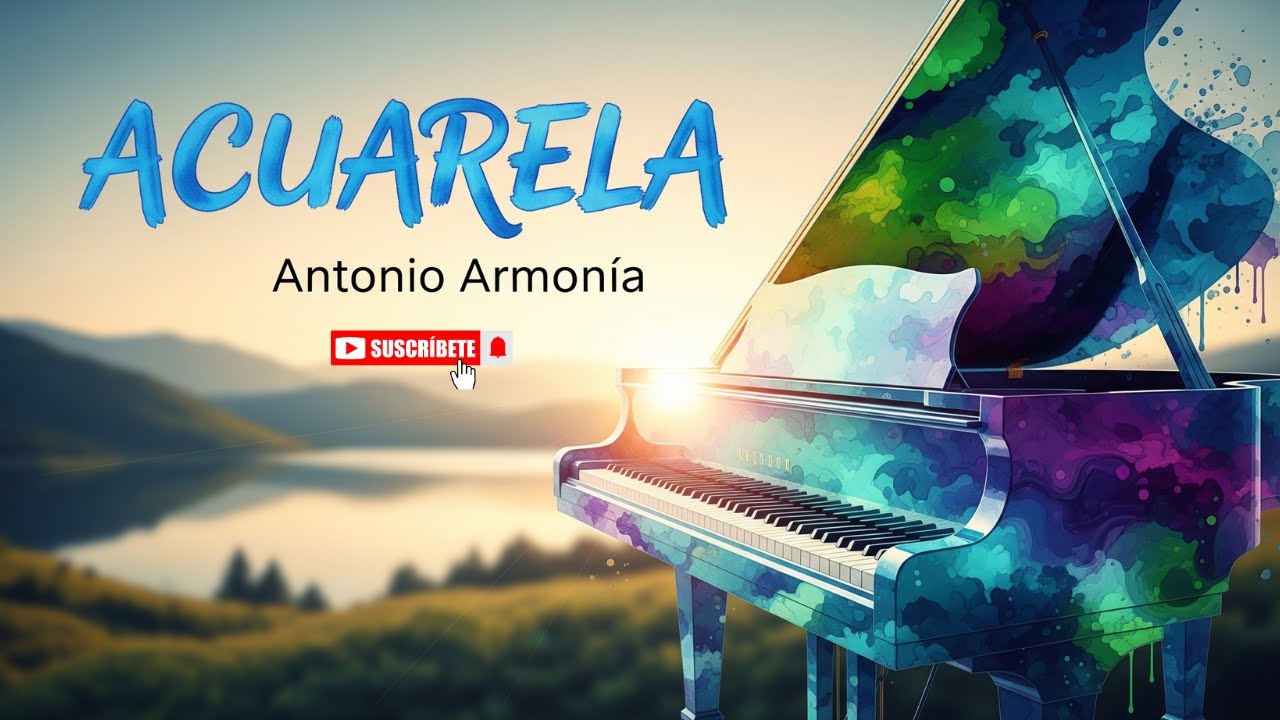 ACUARELA – Música de piano para [relajarse / meditar / estudiar] 🎹 | Susurros del Piano