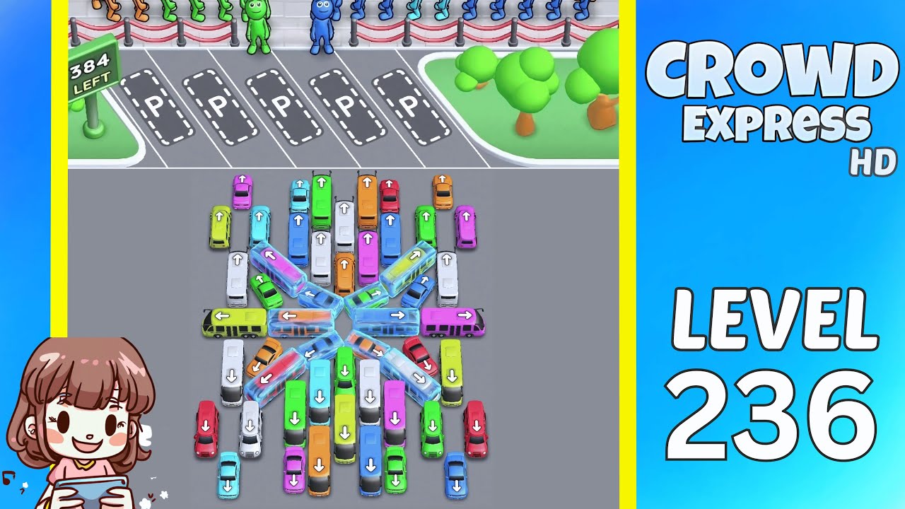 Crowd Express Level 236 Solution Walkthrough