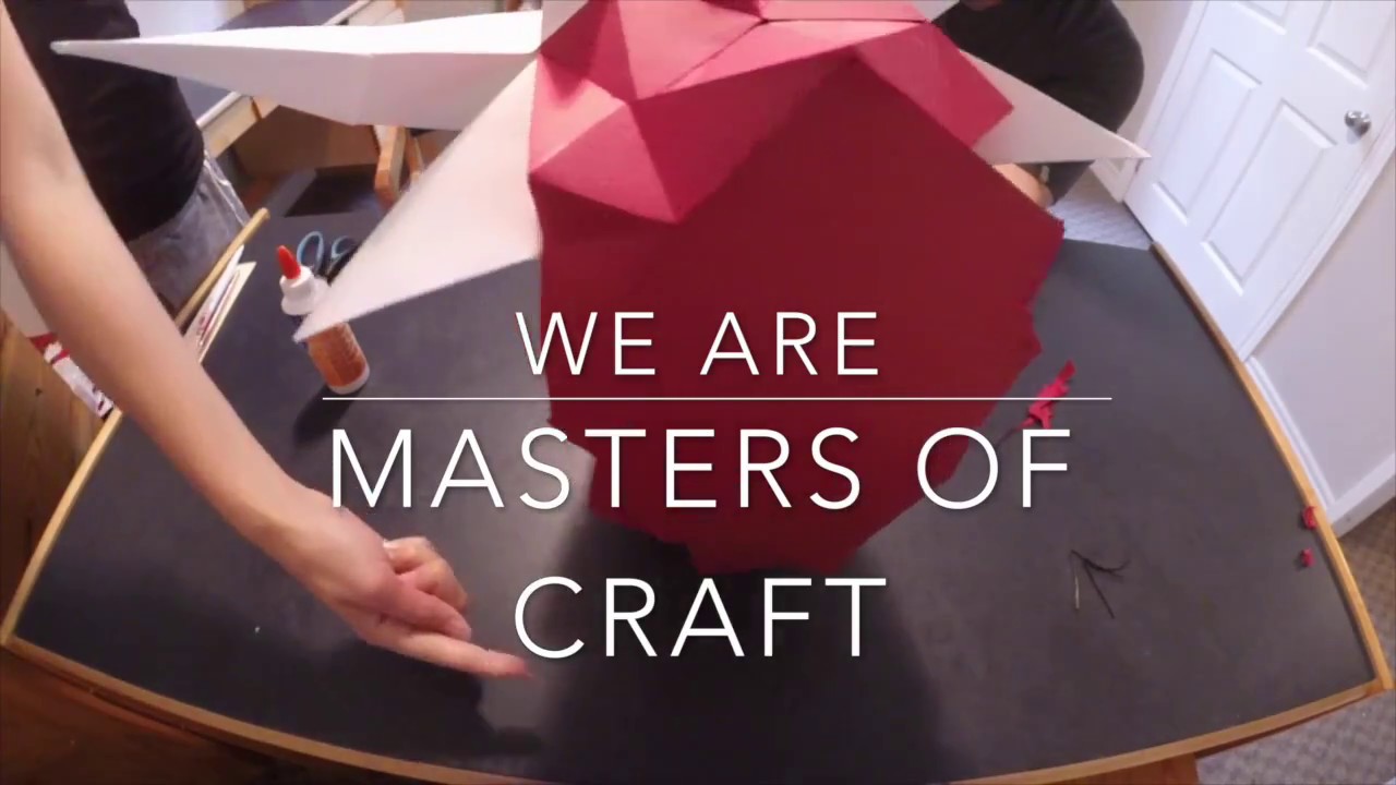 Papercraft Dragon Skull - Tutorial