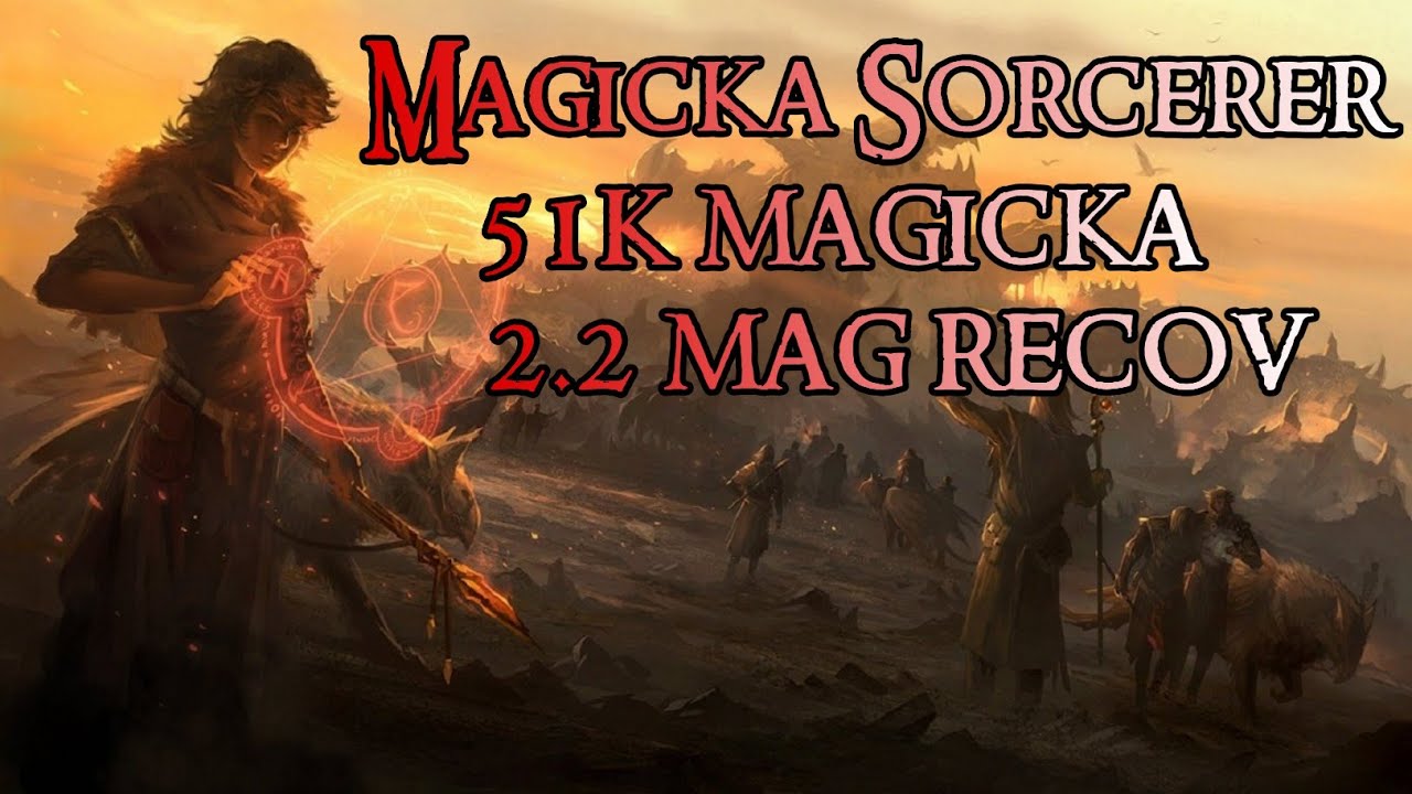 ESO Magicka Sorcerer PvP Gameplay | Elder Scrolls Online Dragonhold #7
