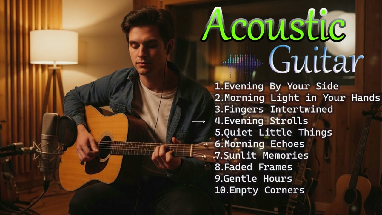 Top 10 guitar Acoustic | Chill Acoustic Guitar – Relaxing Music for Reflection.
