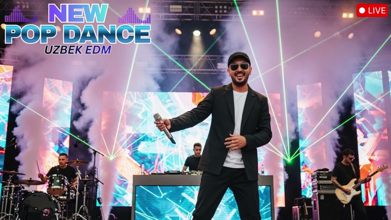 [Crystal Pulse] High Energy Uzbek Dance Pop Live Set for Night Audience ✦ Live Take