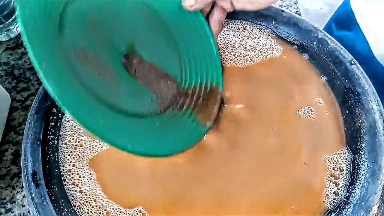 COMO SEPARAR O OURO EM PÓ #ouro