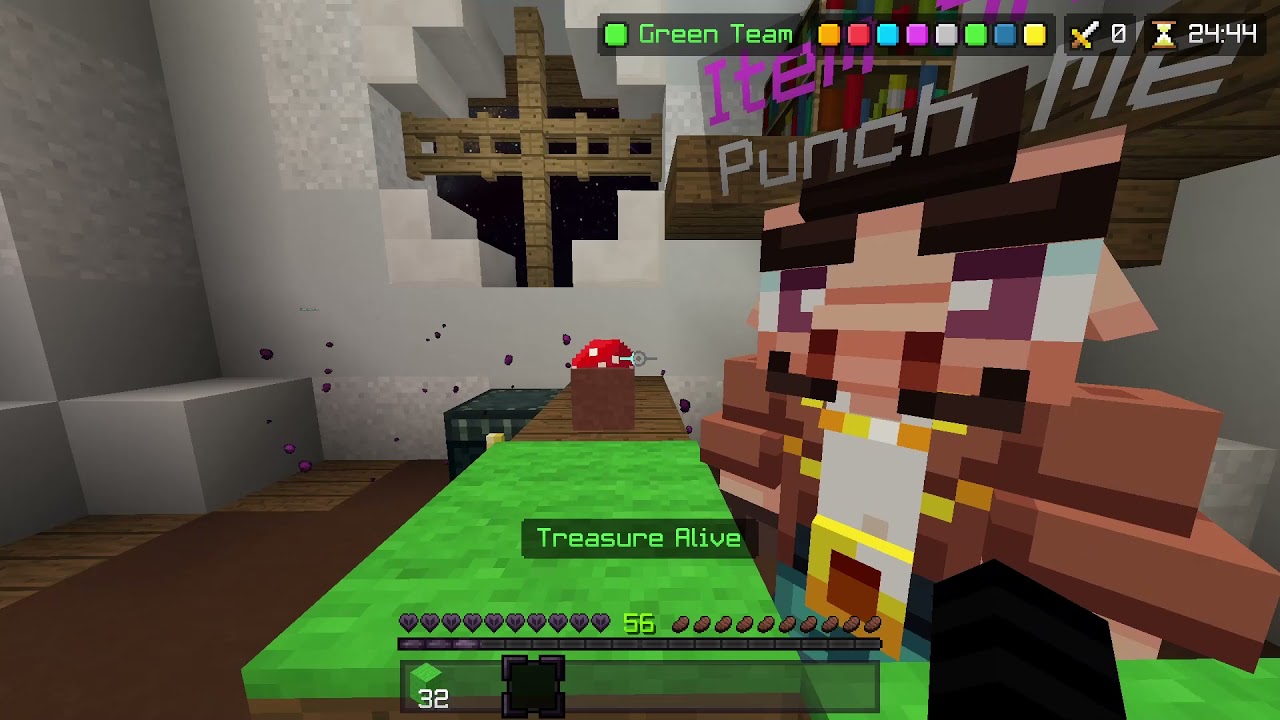 Minecraft Winning All PvP Games (Skywars,Treasure Wars,SurvivalGames)