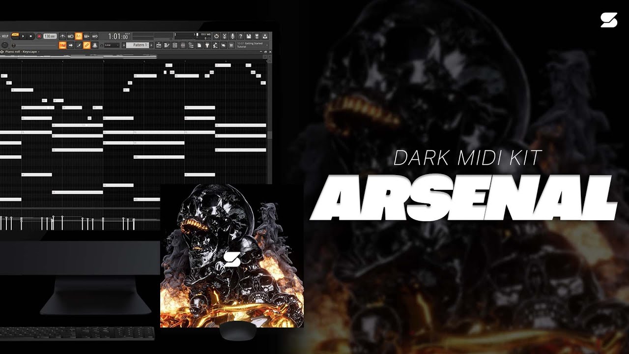 [FREE] Dark Trap Piano MIDI Kit - ARSENAL (KANYE WEST, TRAVIS SCOTT, DRAKE, METRO BOOMIN, FUTURE)