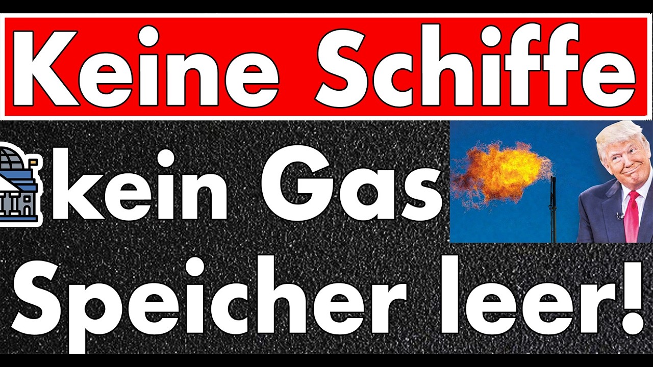 Keine Schiffe, kein Gas, keiner befüllt die Gasspeicher! Regierung faselt von Benzinpreisentlastung!