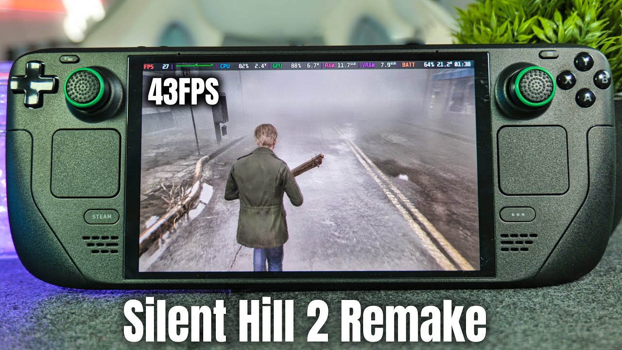 Silent Hill 2 Remake on the Steam Deck OLED (1.07) - is it playable?
