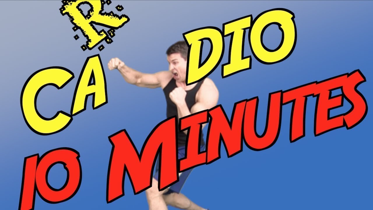 10 Minute Cardio MMA:Kickboxing Workout: Bodyweight HIIT for Fat Burning | No Equipment Needed