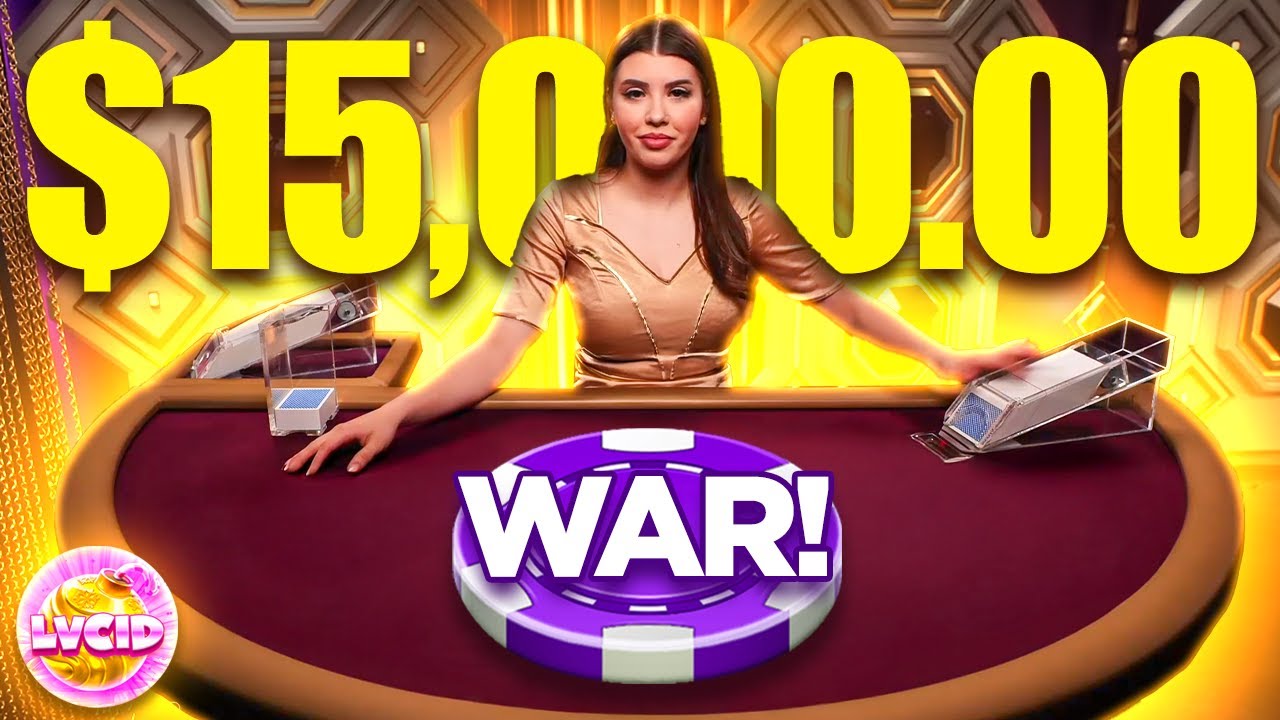 GOING TO WAR WITH $15,000 ON VIP BLACKJACK!