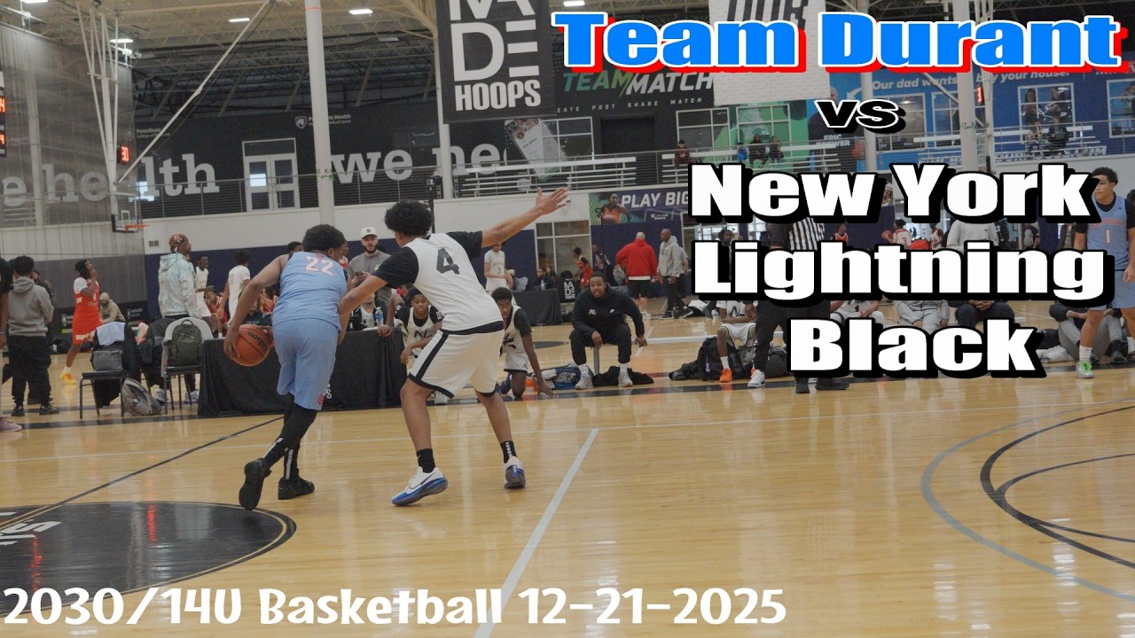 Team Durant vs New York Lightning (NL) 2030/14U Basketball 12-21-2025