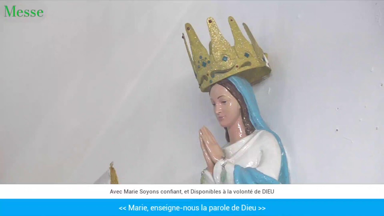 9 ème jour de la neuvaine à notre Dame de Lourdes