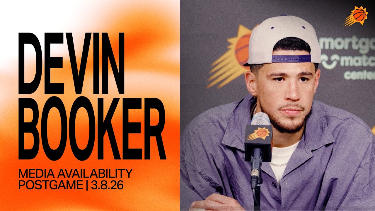 Devin Booker Postgame Media Availability | Phoenix Suns | 3-8-26
