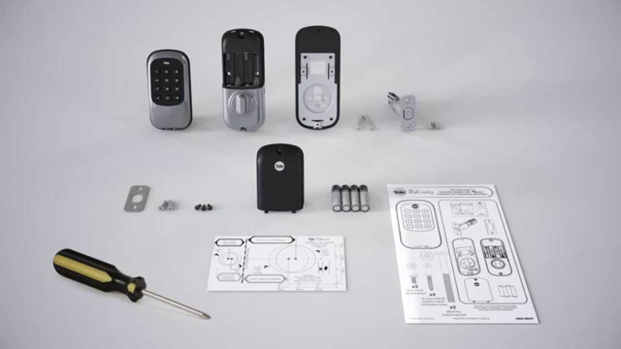 Yale Real Living Key Free Deadbolt B1L/T1L Installation