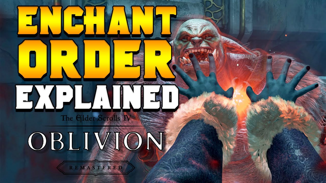 HOW Spellcrafting and Enchanting TRULY WORK in Oblivion Remastered