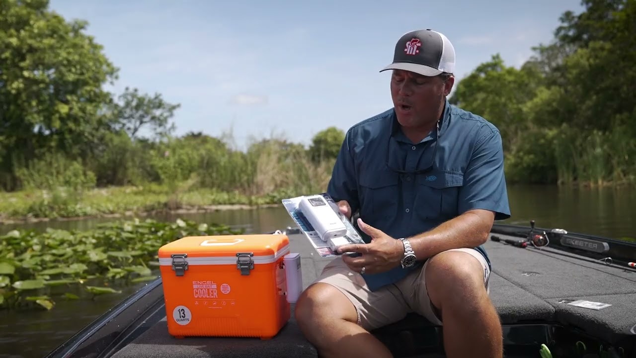 Professional Angler Scott Martin introduces the new Engel Rechargeable Aerator