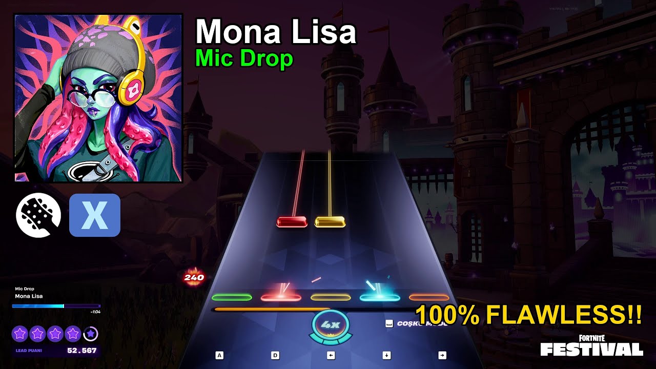 Mona Lisa Expert Lead 100% FC - Fortnite Festival