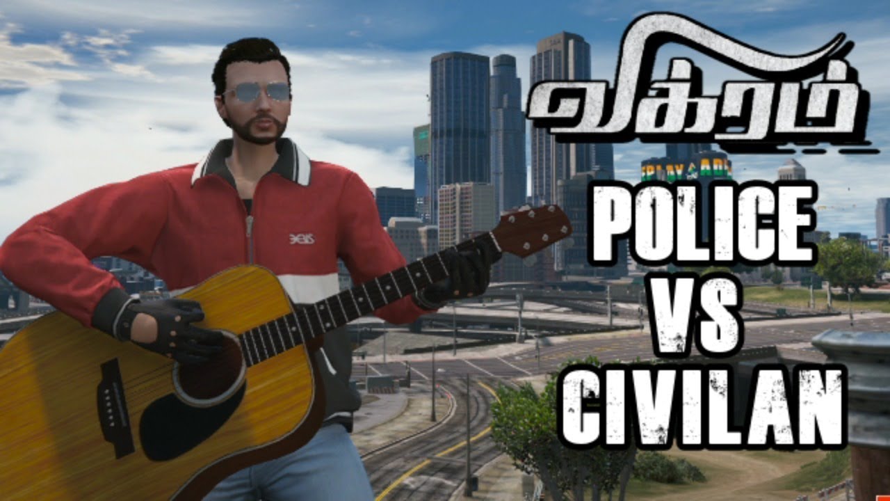 Gta 5 RP Tamil Vikram Biggest Heist History Finale(Police Vs Civilian)