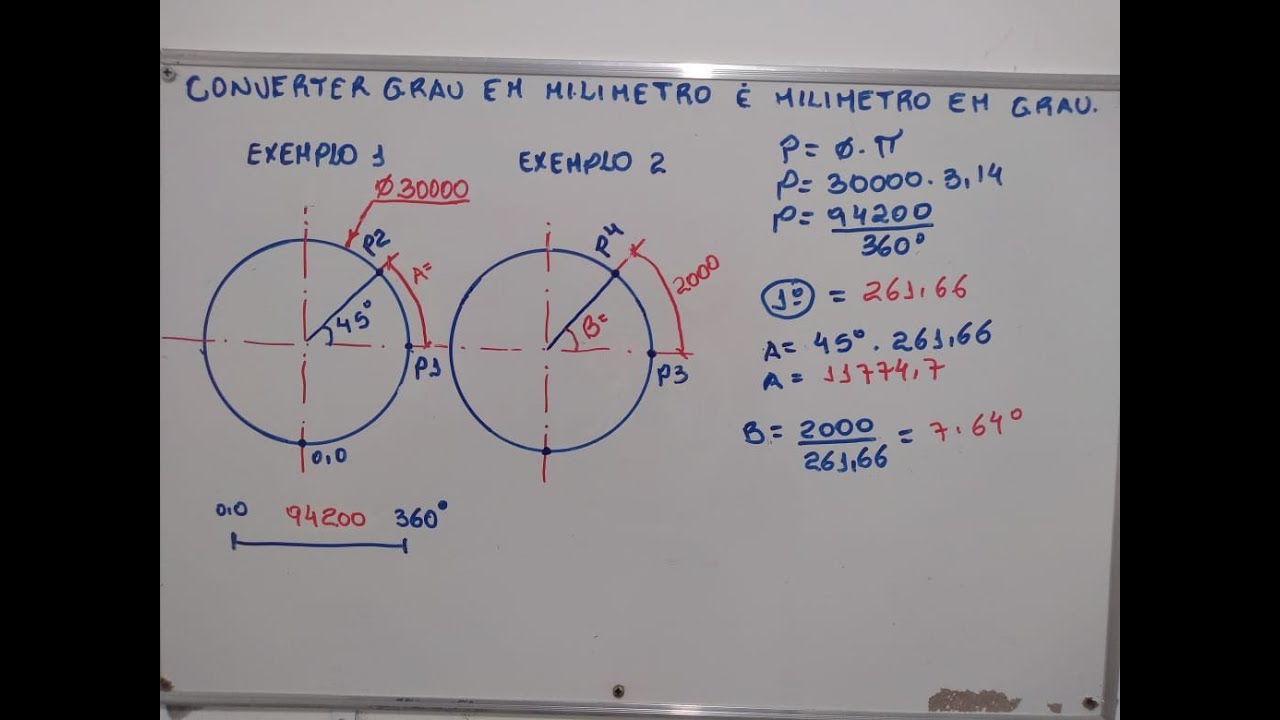 Aula_01- Converter Grau em milimetro e milimetro em grau.