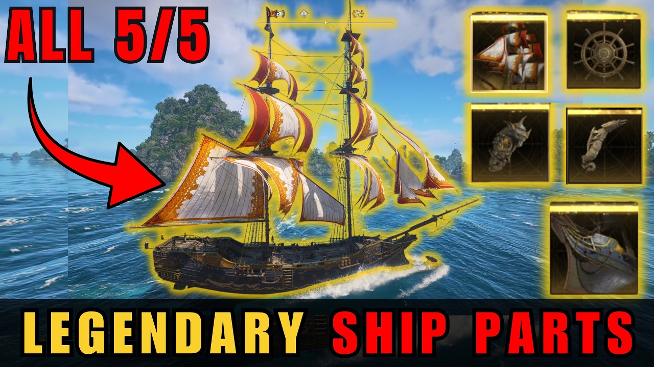 AC Black Flag Resynced: All 5 Legendary Ship Cosmetics & How to Get Them