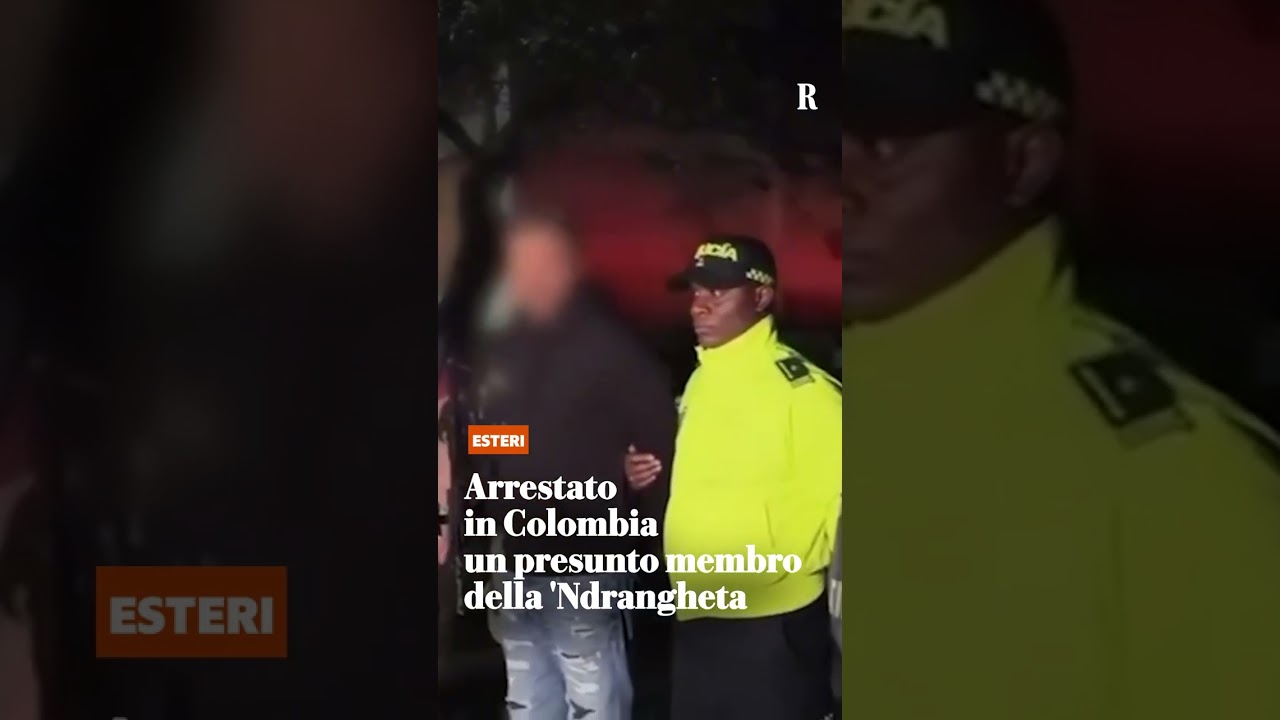Arrestato in Colombia un presunto membro della 'Ndrangheta