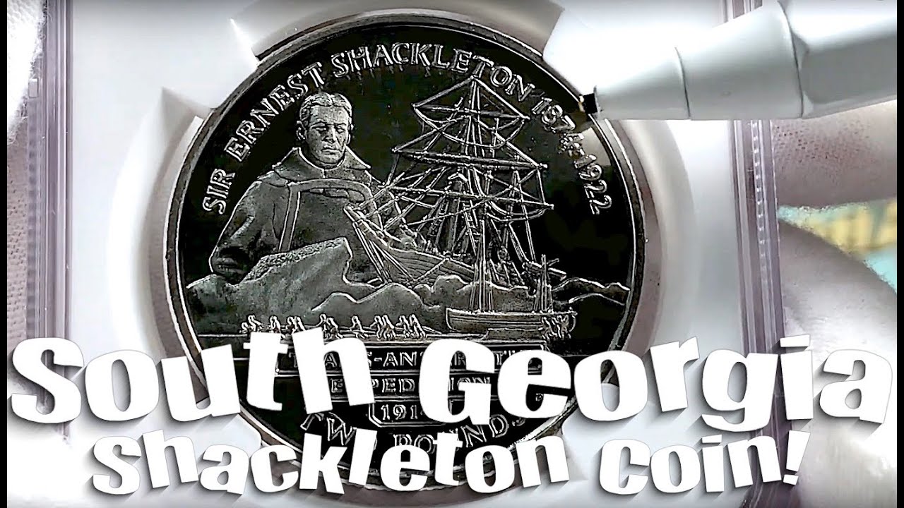 Commemorating the Falklands War ... South Georgia & South Sandwich Islands &pound;2 Shackleton anniversary