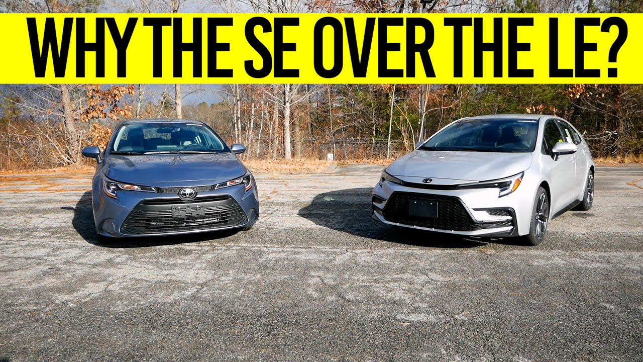 2025 Toyota Corolla SE Review - Worth The Extra $2500 Over The Corolla LE?