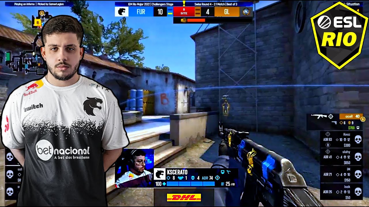 IEM RIO: KSCERATO LEADING FURIA TO THE LEGENDS STAGE