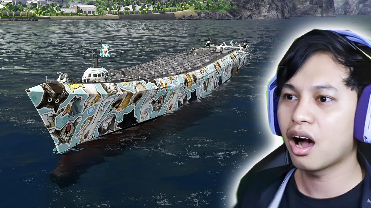 Koleksi Kapal Sultan Tanpa Top Up? USS Battlecruiser 2000 Kapal OP Full Rudal | Modern Warships