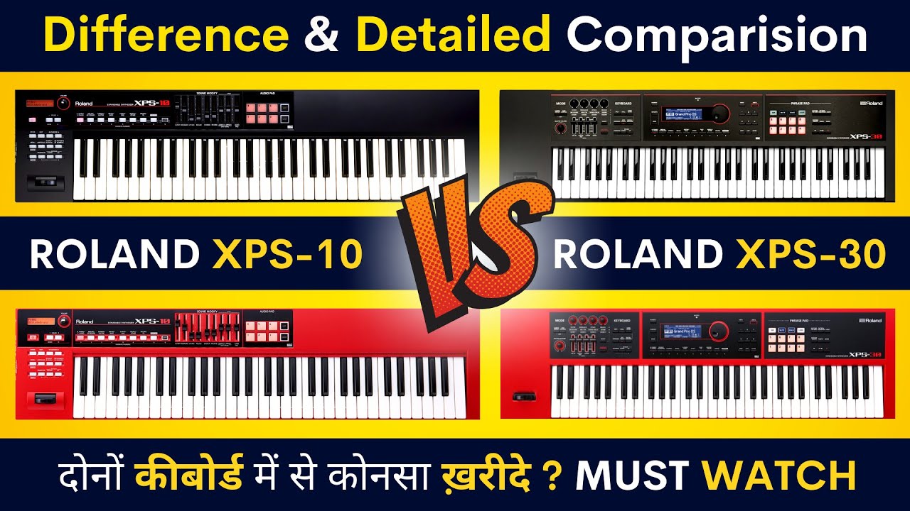 Roland XPS-10 и XPS-30 | Различия и подробное сравнение — какой из них купить?