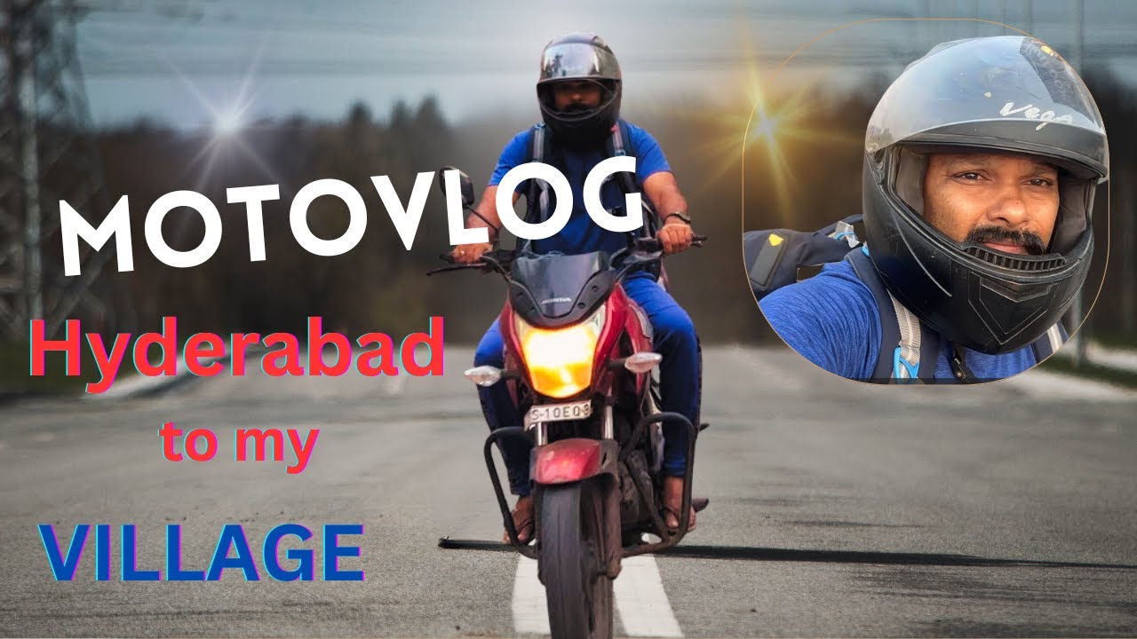 హైదరాబాద్ నుండి మా ఊరు వరకు బైకు మీద వెళ్ళిన | Travelling from Hyderabad to my village