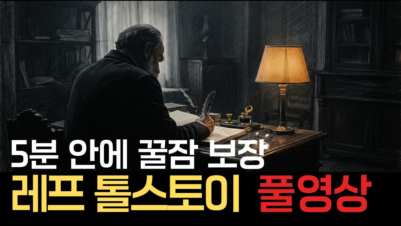 🌙 틀어놓고 주무세요: 영웅은 어떻게 작가가 되었나, 톨스토이｜깊은밤,방구석도슨트