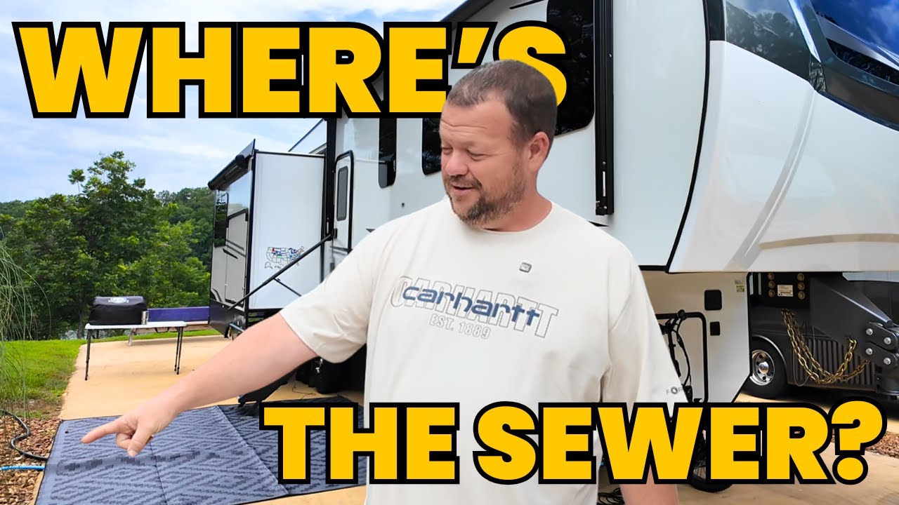 Backing in & Setting Up the Fifth Wheel- When it's Not So Simple