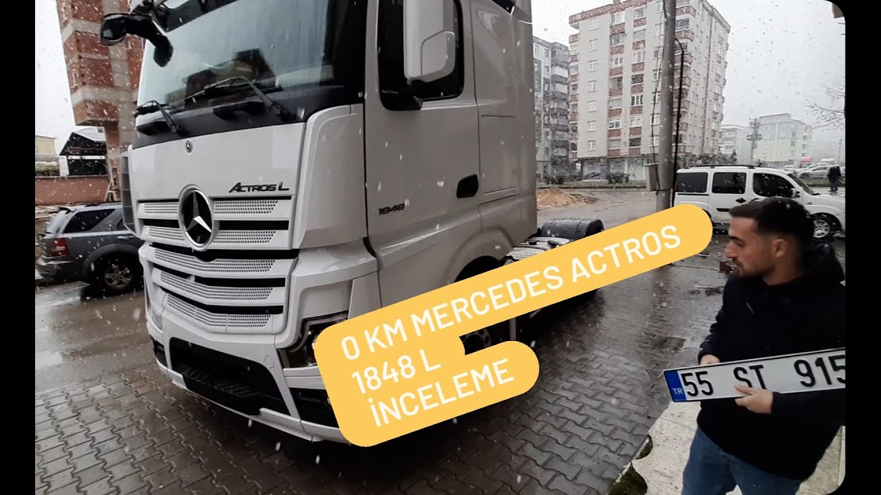 0 km mercedes actros 1848 L tır tanıtım videomuz #mercedesactros #mercedes #trucks