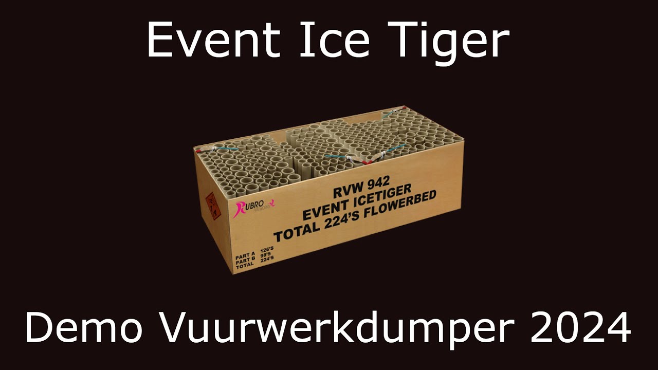 Event Ice Tiger | Demo Vuurwerkdumper 2024 | Rubro