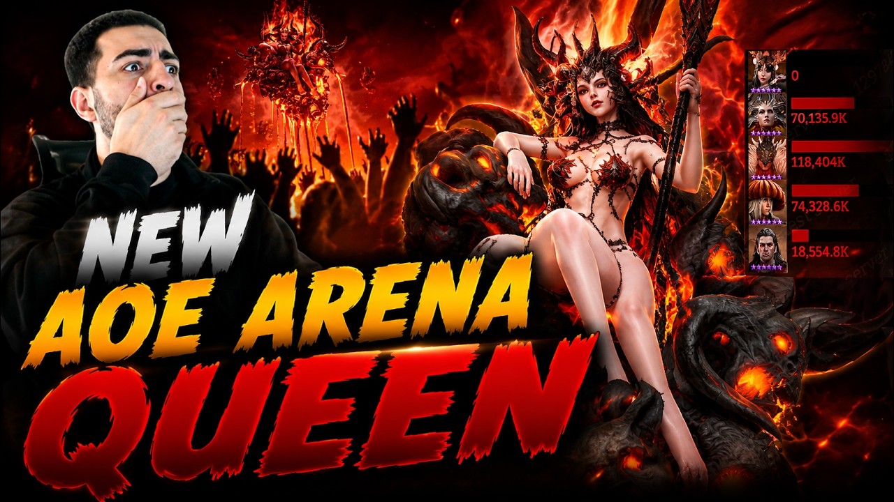 NEW QUEEN Of AoE Arena | Jezebelle Made Chaotics Great !! | Watcher of Realms