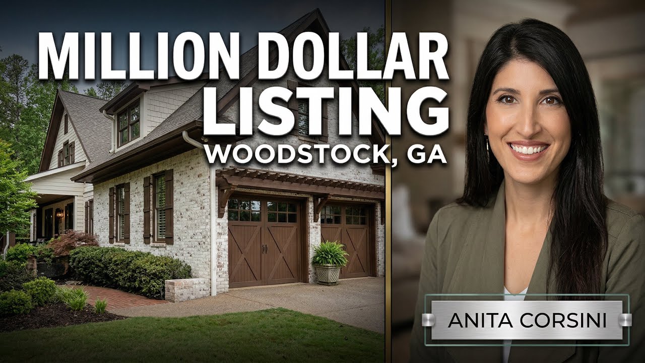 Stunning Luxury Real Estate Video Walkthrough with Anita Corsini | 545 Dobbs Road, Woodstock, GA