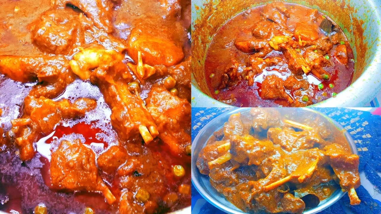 जानिए धमाकेदार बकरे का मीट बनाने का राज सच बताना किस किस को पसंद है#biharimuttonrecipe mutton curry 