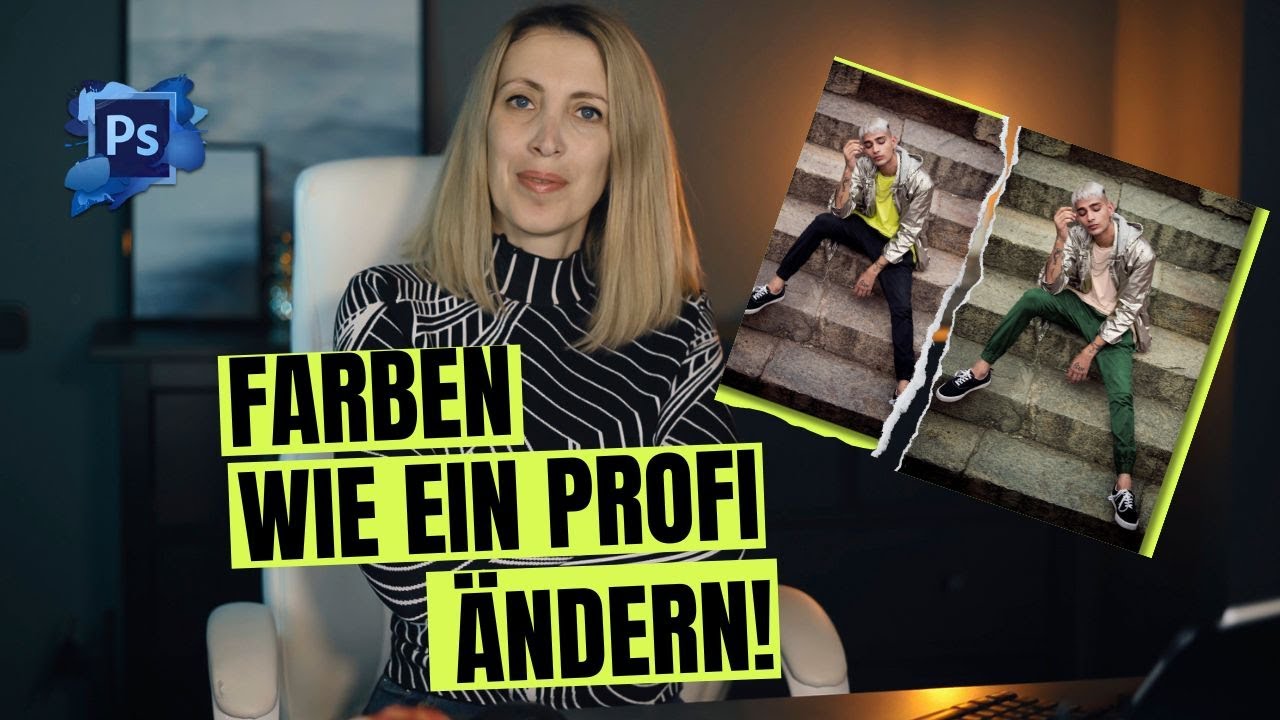 FARBEN wie ein PROFI ändern in Photoshop! Schau, wie einfach es wirklich ist!