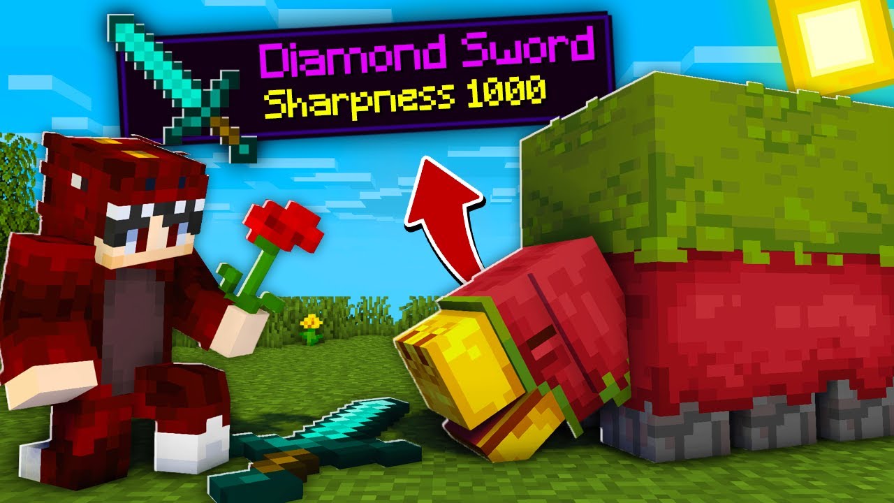 ماين كرافت لكن الموب الجديد ( ابو خشم ! ) يجيب لوت خرافي ! 🔥| Sniffer Sniffs OP Items !