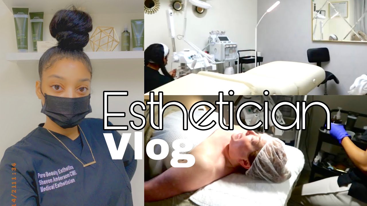 Esthetician Vlog | How Much I Made On A Slow Day As An Esthetician | Come To Work With Me
