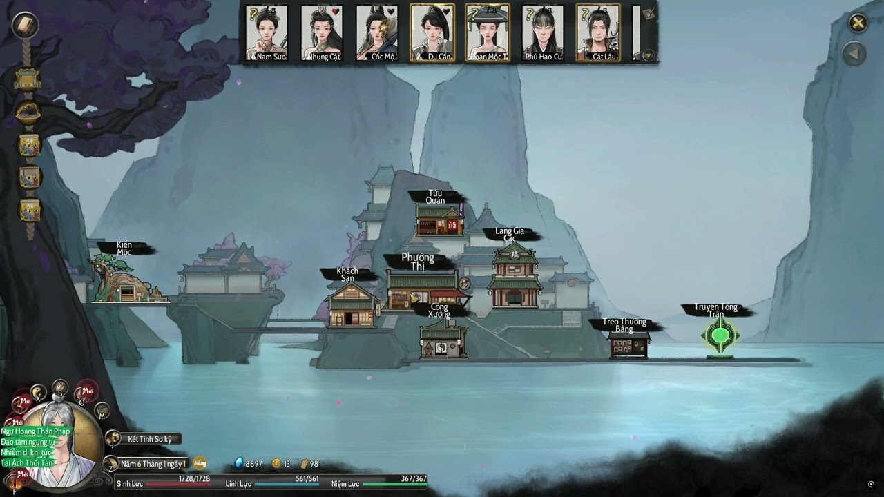 Quỷ cốc bát hoang (v1.2.113) Độc khắp bát hoang - P3: Nhiệt huyết tông môn (up kim đan)