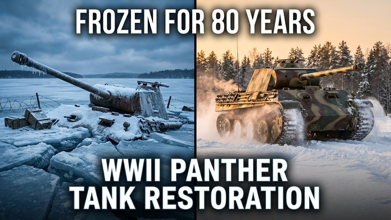 Buried Deep in Mud and Ice for 80 Years, This Tank Still Works
