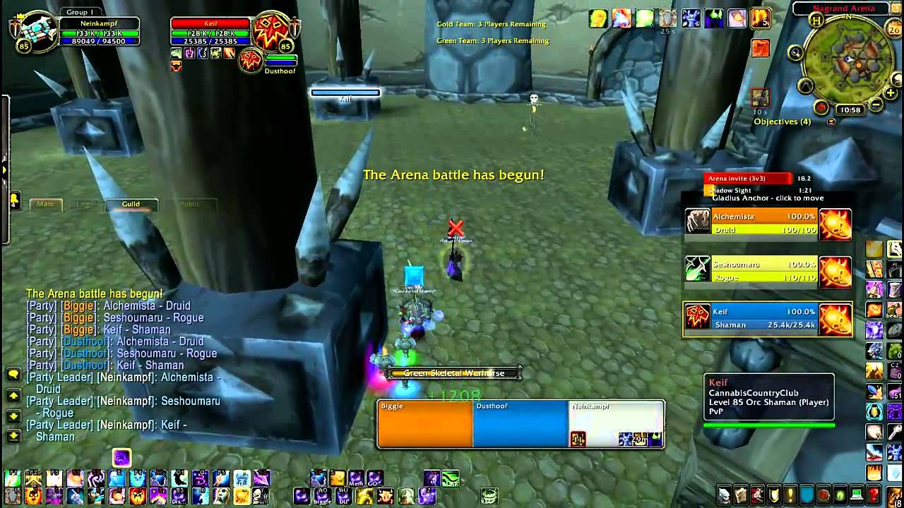 Molten WoW, 3v3 arenas ( Former rank 1)