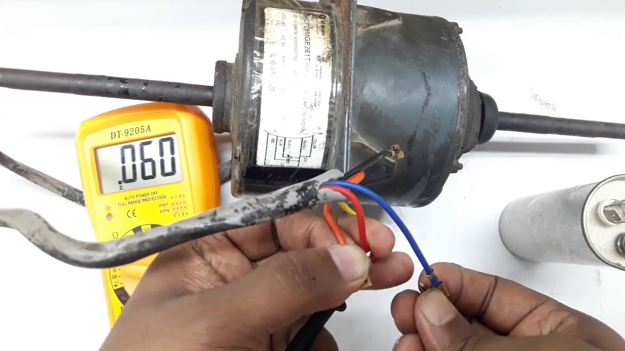 three speed motor connection. ac blower motor connect.এসির ব্লোয়ার মোটর সংযোগ