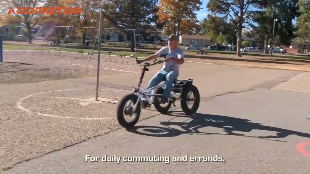 Тест-драйв электрического трайка Addmotor 360 | Простота, безопасность и надежность.