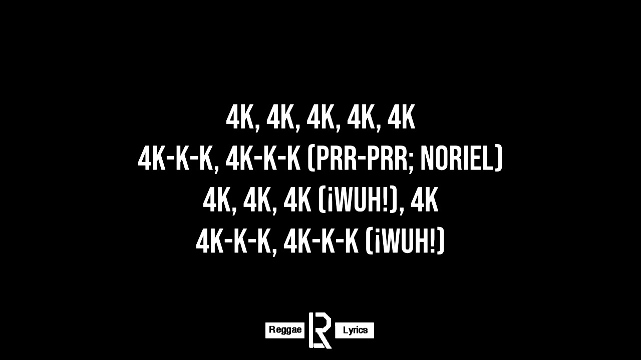 El Alfa Ft. Darell, Noriel - 4K (Letra)